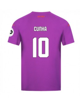 Wolves Matheus Cunha #10 Ausweichtrikot 2024-25 Kurzarm